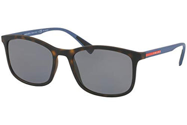 PRADA SPORT Herren 0PS01TS U61144 56 Sonnenbrille, Braun (Havana Rubber/Polargrey) im Sale